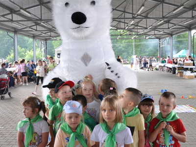 Zdjęcie z Dnia Dziecka w Gościeradowie