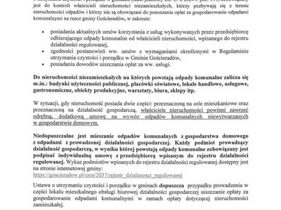 Obraz dokumentu przedstawiającego treść informacji - strona 1