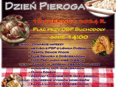 Zdjęcie plakatu dot. Dnia Pieroga