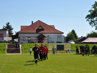 Zdjęcie z gminnych zawodów sportowo - pożarniczych