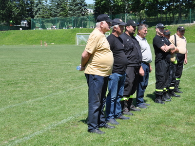 Zdjęcie z gminnych zawodów sportowo - pożarniczych