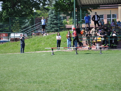 Zdjęcie z gminnych zawodów sportowo - pożarniczych