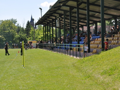 Zdjęcie z gminnych zawodów sportowo - pożarniczych