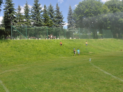 Zdjęcie z gminnych zawodów sportowo - pożarniczych