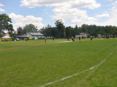 Zdjęcie z gminnych zawodów sportowo - pożarniczych