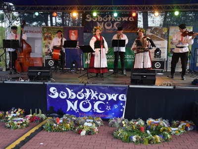 Zdjęcie z Nocy Świętojańskiej w Wólce Gościeradowskiej