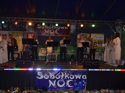 Zdjęcie z Nocy Świętojańskiej w Wólce Gościeradowskiej