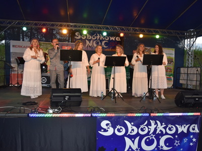 Zdjęcie z Nocy Świętojańskiej w Wólce Gościeradowskiej