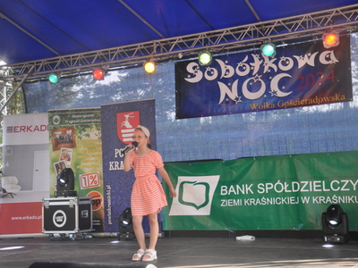 Zdjęcie z Nocy Świętojańskiej w Wólce Gościeradowskiej