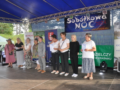 Zdjęcie z Nocy Świętojańskiej w Wólce Gościeradowskiej
