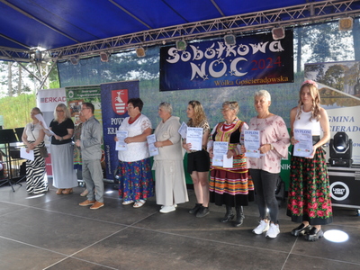 Zdjęcie z Nocy Świętojańskiej w Wólce Gościeradowskiej