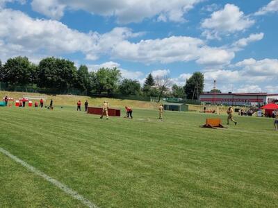 Zdjęcie z Powiatowych Zawodów Sportowo-Pożarniczych MDP