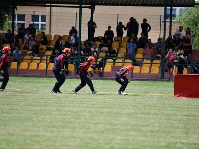 Zdjęcie z Powiatowych Zawodów Sportowo-Pożarniczych MDP