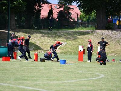 Zdjęcie z Powiatowych Zawodów Sportowo-Pożarniczych MDP