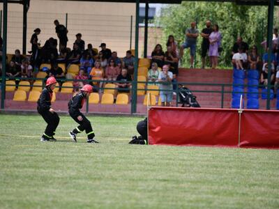 Zdjęcie z Powiatowych Zawodów Sportowo-Pożarniczych MDP