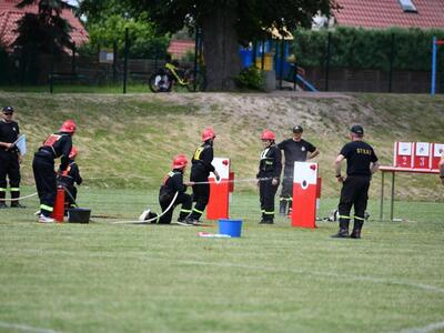 Zdjęcie z Powiatowych Zawodów Sportowo-Pożarniczych MDP