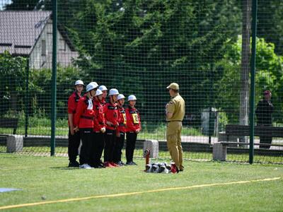 Zdjęcie z Powiatowych Zawodów Sportowo-Pożarniczych MDP