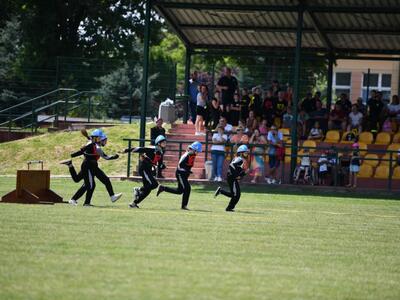 Zdjęcie z Powiatowych Zawodów Sportowo-Pożarniczych MDP