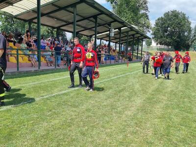 Zdjęcie z Powiatowych Zawodów Sportowo-Pożarniczych MDP