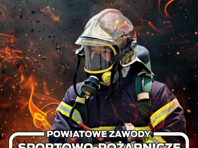 Zdjęcie strażaka w ogniu