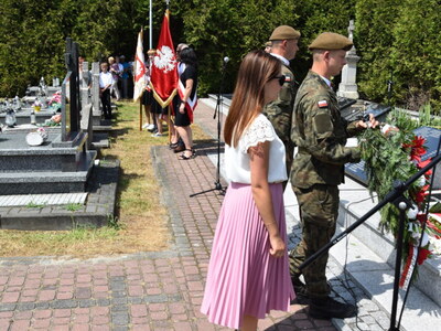 Zdjęcie z przebiegu uroczystości