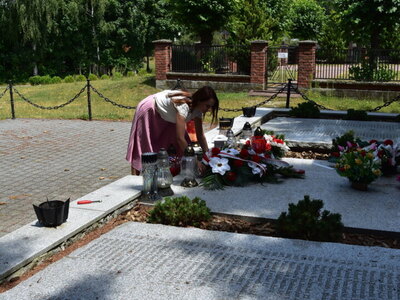 Zdjęcie z przebiegu uroczystości