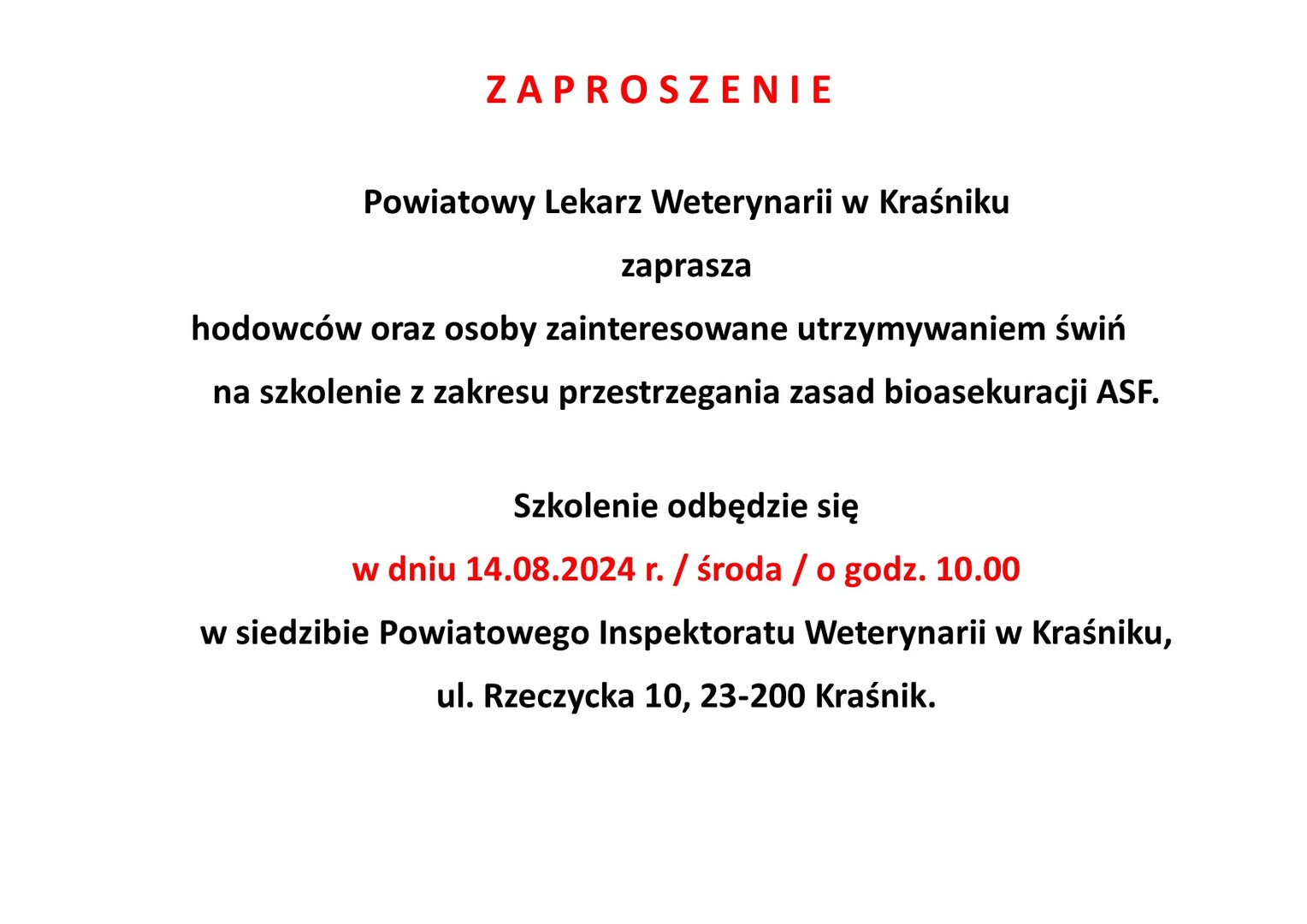 Zdjęcie zaproszenia
