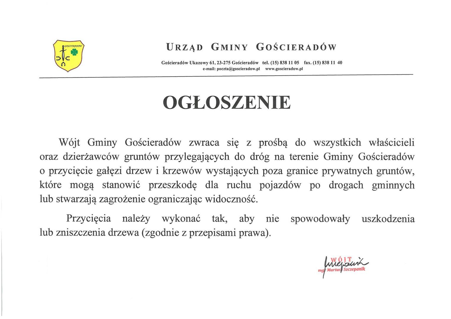 Zdjęcie informacji