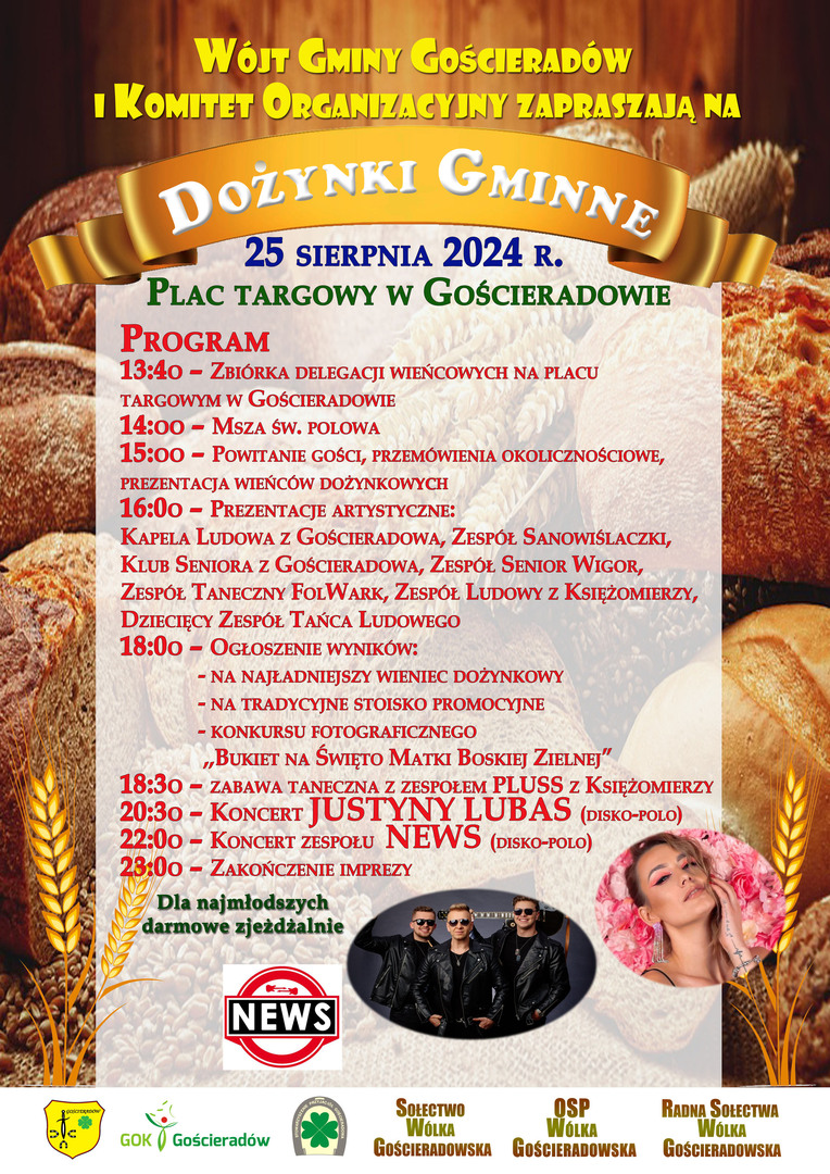 Plakat Dożynek Gminnych