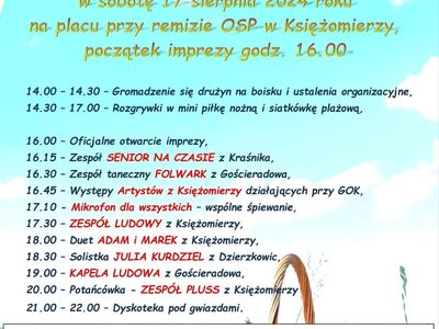 Zdjęcie plakatu pikniku