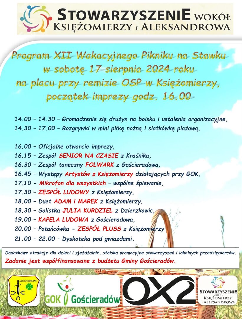 Zdjęcie plakatu pikniku