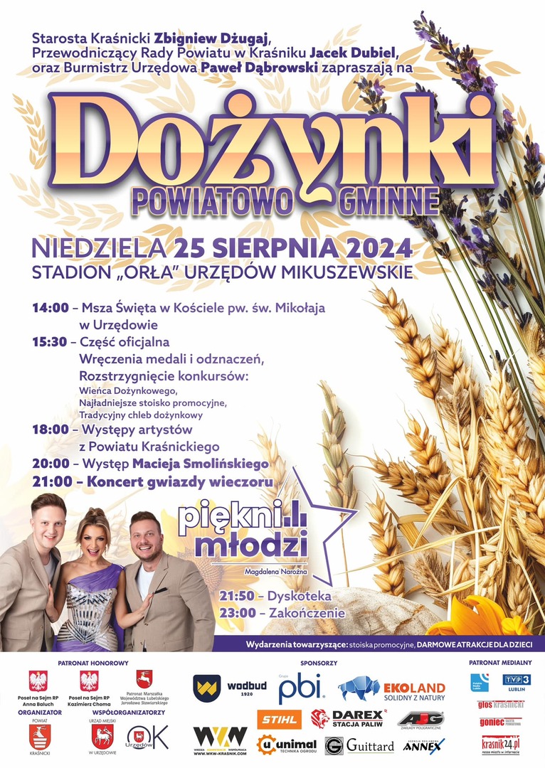 Zdjęcie plakatu dożynek