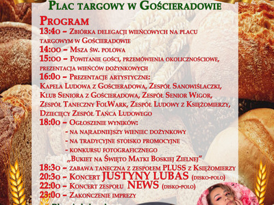 Zdjęcie plakatu dożynek