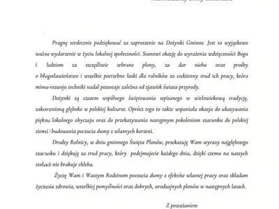 Zdjęcie z Dożynek Gminnych 2024 w Gościeradowie