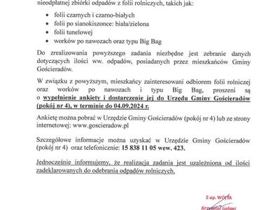 Odzwierciedlenie orazu dokumentu ogłoszenia