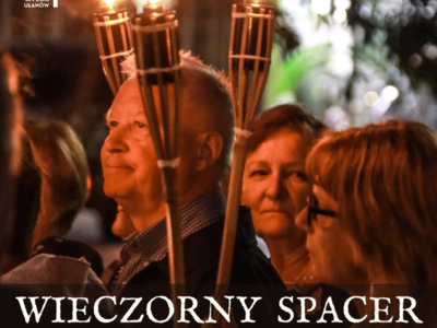 Zdjęcie plakatu ludzi z pochodniami