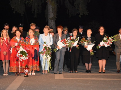 Zdjęcie z Obchodów 85. Rocznicy wybuchu II Wojny Światowej w Gminie Gościeradów
