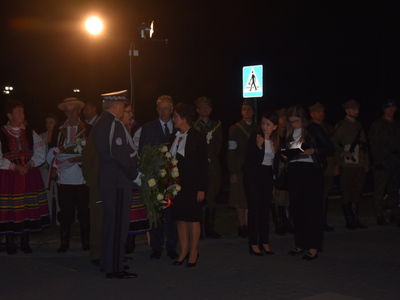 Zdjęcie z Obchodów 85. Rocznicy wybuchu II Wojny Światowej w Gminie Gościeradów