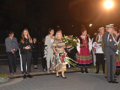 Zdjęcie z Obchodów 85. Rocznicy wybuchu II Wojny Światowej w Gminie Gościeradów