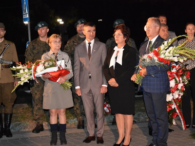 Zdjęcie z Obchodów 85. Rocznicy wybuchu II Wojny Światowej w Gminie Gościeradów