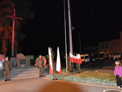 Zdjęcie z Obchodów 85. Rocznicy wybuchu II Wojny Światowej w Gminie Gościeradów