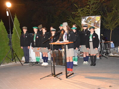 Zdjęcie z Obchodów 85. Rocznicy wybuchu II Wojny Światowej w Gminie Gościeradów