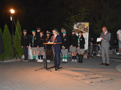 Zdjęcie z Obchodów 85. Rocznicy wybuchu II Wojny Światowej w Gminie Gościeradów