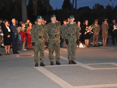 Zdjęcie z Obchodów 85. Rocznicy wybuchu II Wojny Światowej w Gminie Gościeradów