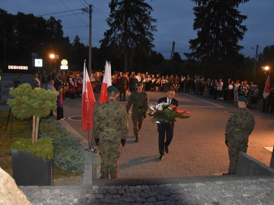 Zdjęcie z Obchodów 85. Rocznicy wybuchu II Wojny Światowej w Gminie Gościeradów