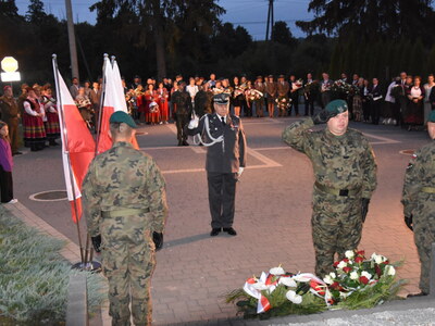 Zdjęcie z Obchodów 85. Rocznicy wybuchu II Wojny Światowej w Gminie Gościeradów