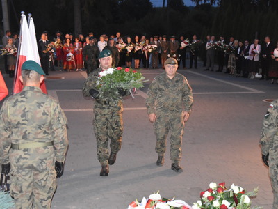 Zdjęcie z Obchodów 85. Rocznicy wybuchu II Wojny Światowej w Gminie Gościeradów