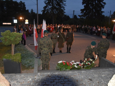 Zdjęcie z Obchodów 85. Rocznicy wybuchu II Wojny Światowej w Gminie Gościeradów