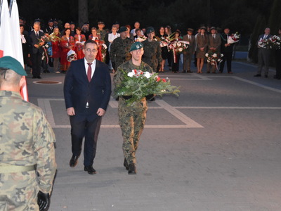 Zdjęcie z Obchodów 85. Rocznicy wybuchu II Wojny Światowej w Gminie Gościeradów