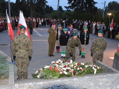 Zdjęcie z Obchodów 85. Rocznicy wybuchu II Wojny Światowej w Gminie Gościeradów